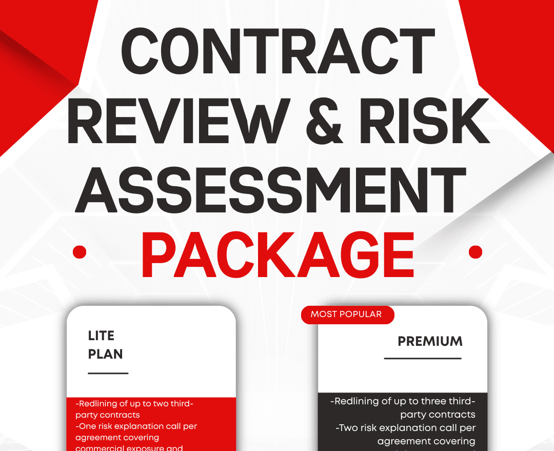Contract Review & Risk Assessment Package service image