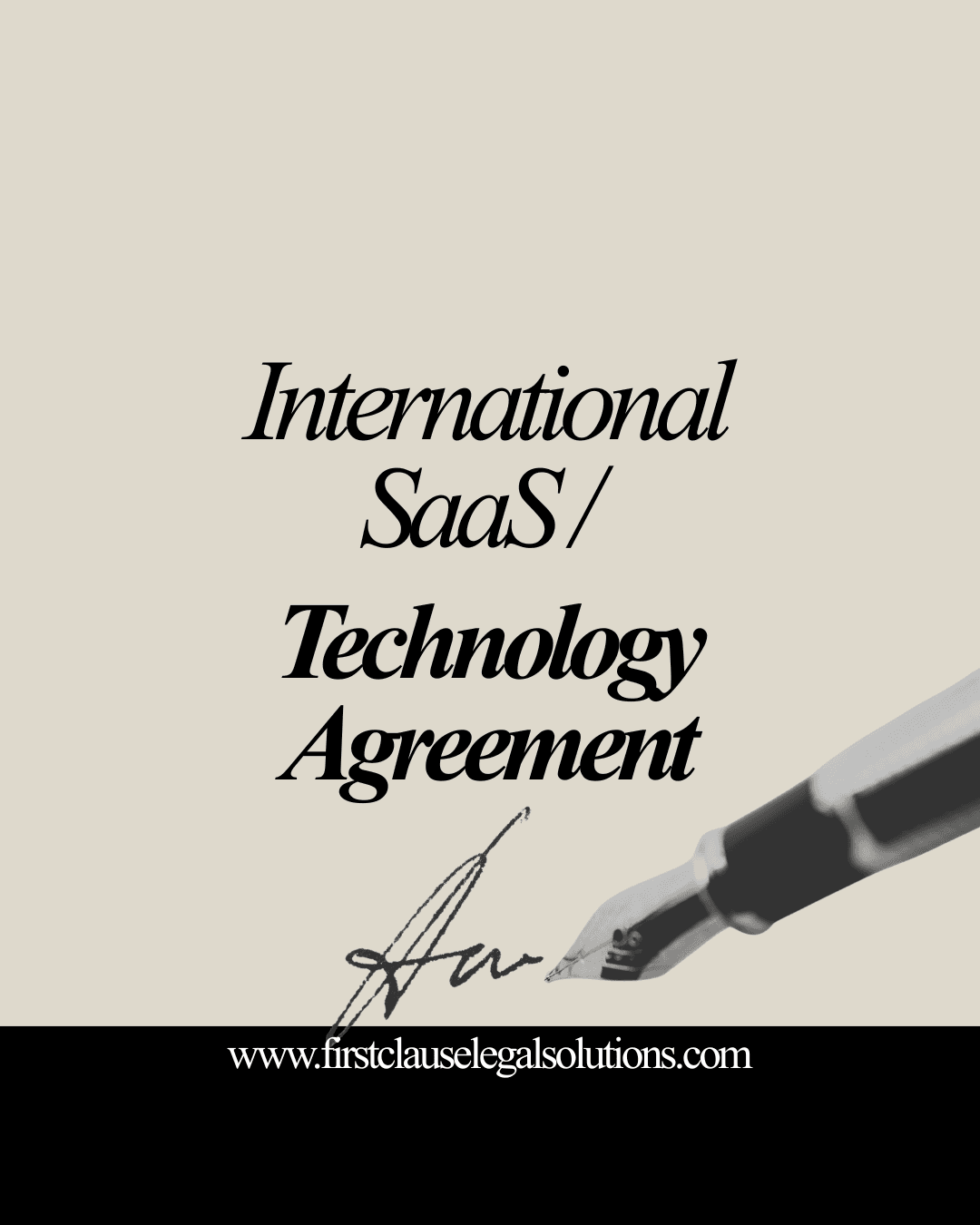 International SaaS / Technology Agreement service image