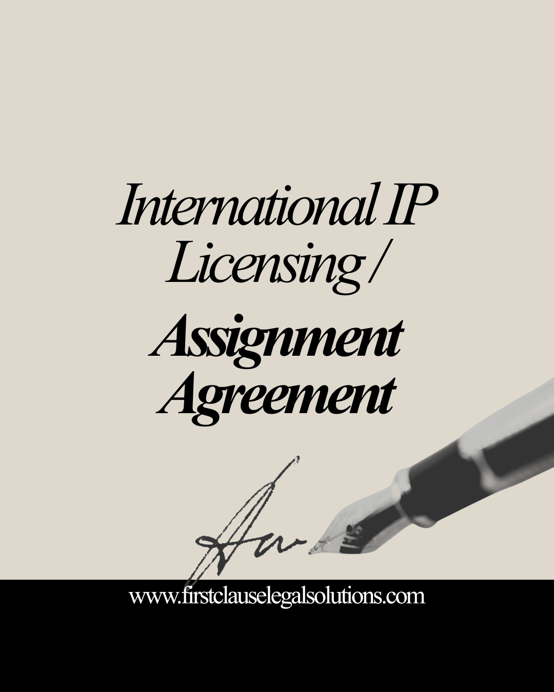 International IP Licensing / Assignment Agreement service image